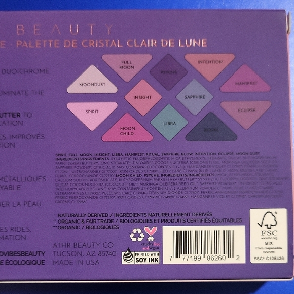 Moonlight Crystal Eyeshadow Palette By Athr Beauty - Picture 11 of 14